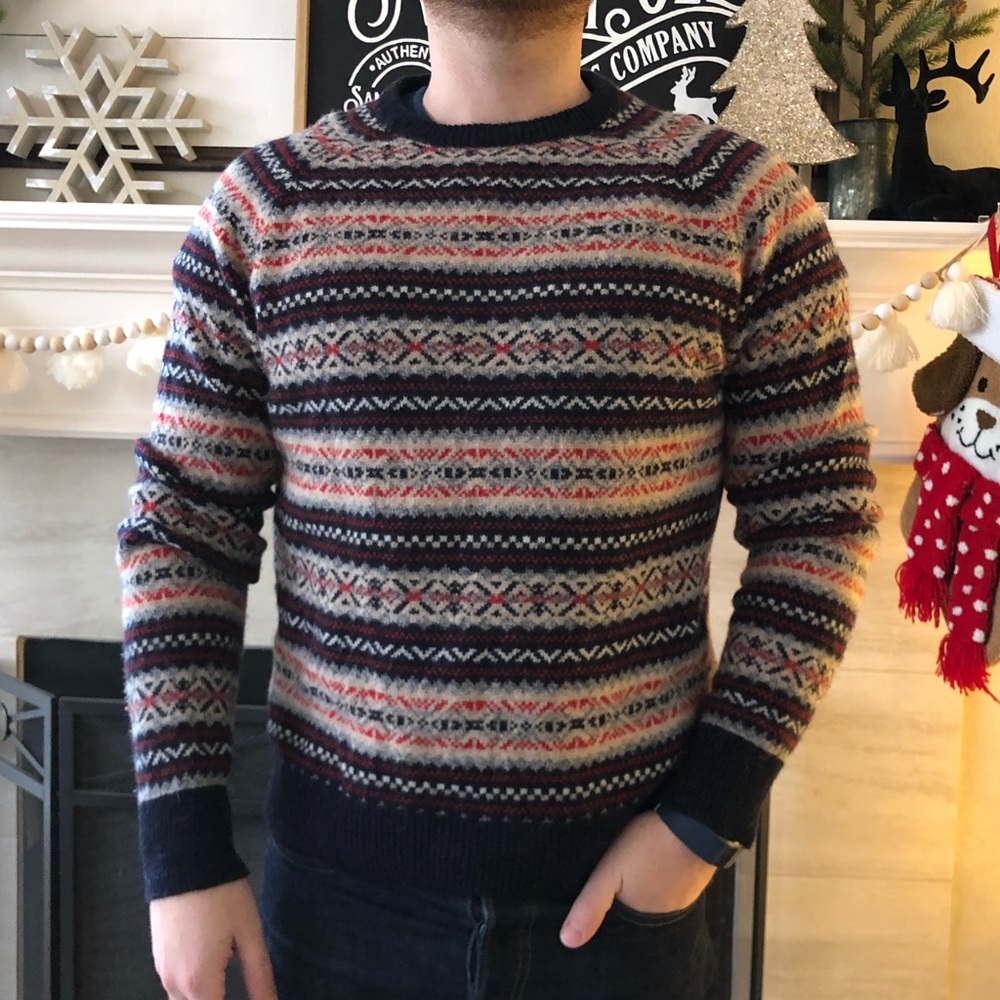 J Crew Fair Isle Sweater
